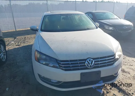 2014 Volkswagen Passat 2.0L Tdi Sel Premium из США, поврежденный, VIN 1VWCN7A39EC053668